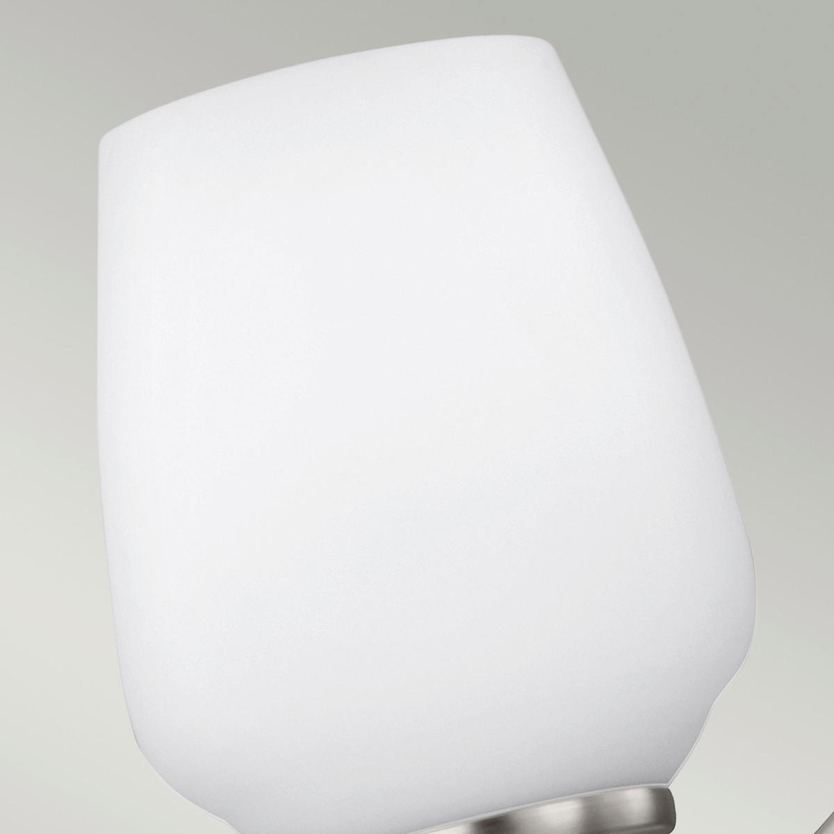 KRONLEUCHTER 48.3/55.3 cm    - Nickelfarben, Basics, Glas/Metall (48.3/55.3cm) - Elstead Lighting