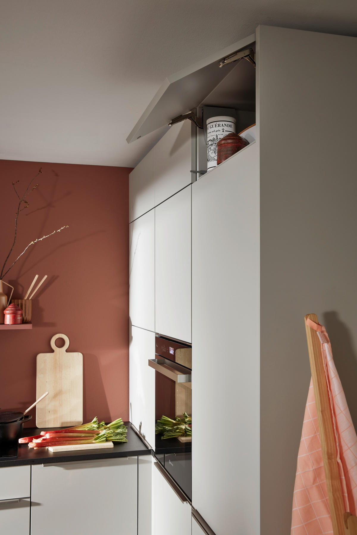 EINBAUKÜCHE PLUS  - Grau, Design, Holzwerkstoff - Nolte Küchen