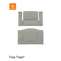HOCHSTUHLEINLAGE Tripp Trapp  - Grün, Basics, Textil (28/21/7cm) - Stokke
