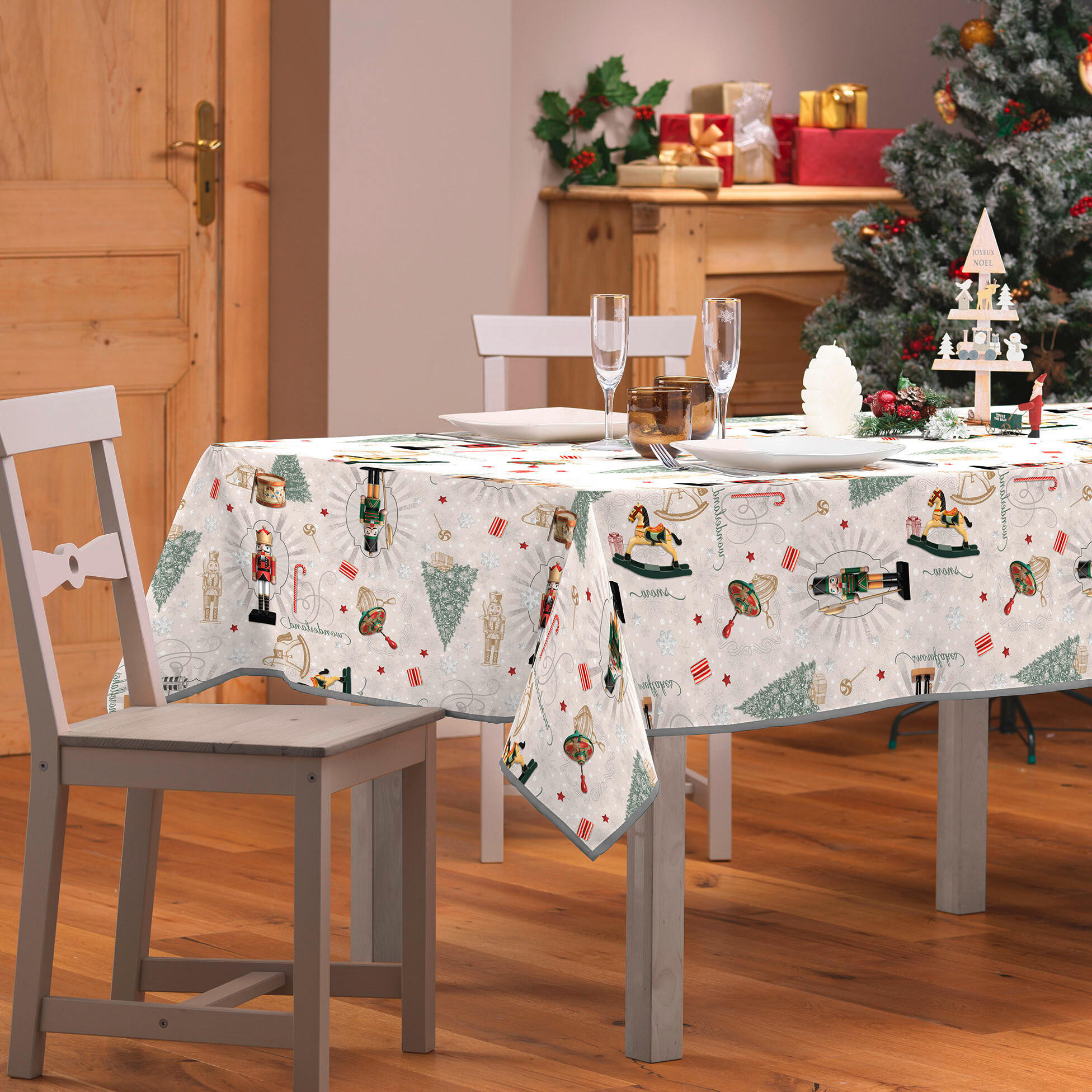 STOLNJAK 150/240 cm    - bijela/smaragdno zelena, Basics, plastika (150/240cm)