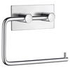 DRŽAČ TOALET-PAPIRA  boja nerđajućeg čelika  metal  - boja nerđajućeg čelika, metal (13,4/10,7/3cm)