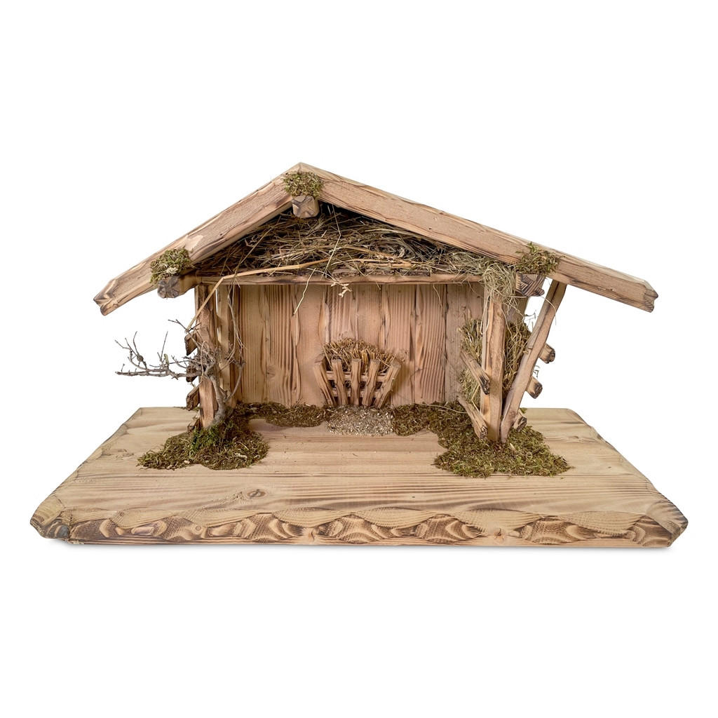 KRIPPENFIGUR - Naturfarben, Basics, Holz (24/27/49,5cm)