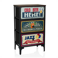 KOMMODE  in 45/77/30 cm  - Dunkelbraun/Multicolor, MODERN, Holzwerkstoff/Textil (45/77/30cm) - MID.YOU