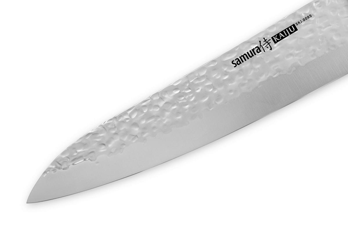 NOŽ ZA ŠEFA KUHINJE  DAMASCUS 67 34,5/4,8/1,6 cm           nerjaveče jeklo - srebrne barve/črna, Basics, kovina/leseni material (34,5/4,8/1,6cm) - Samura