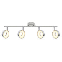 LED-TAKLAMPA Isla 71/10/19 cm  - kromfärg, Design, metall/plast (71/10/19cm)