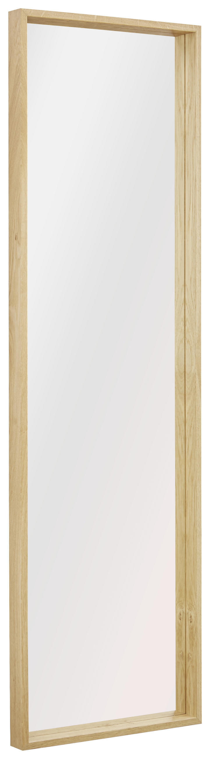 NÁSTĚNNÉ ZRCADLO 42,5/142,5/5 cm  - barvy dubu, Design, dřevo/sklo (42,5/142,5/5cm) - Xora