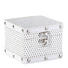 DEKOBOX - Weiß, Basics, Holz/Kunststoff (10/8/10cm) - Ambia Home