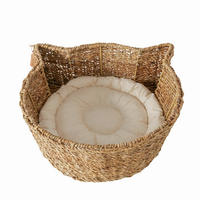 KOŠ přírodní barvy, bílá - bílá/přírodní barvy, Basics, kov/textil (44/50/18cm)