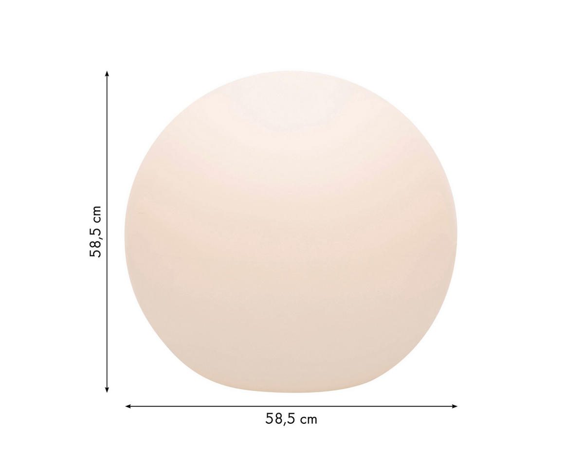 LED-DEKOLEUCHTE 60 cm  - Weiß, Basics, Kunststoff (60cm)
