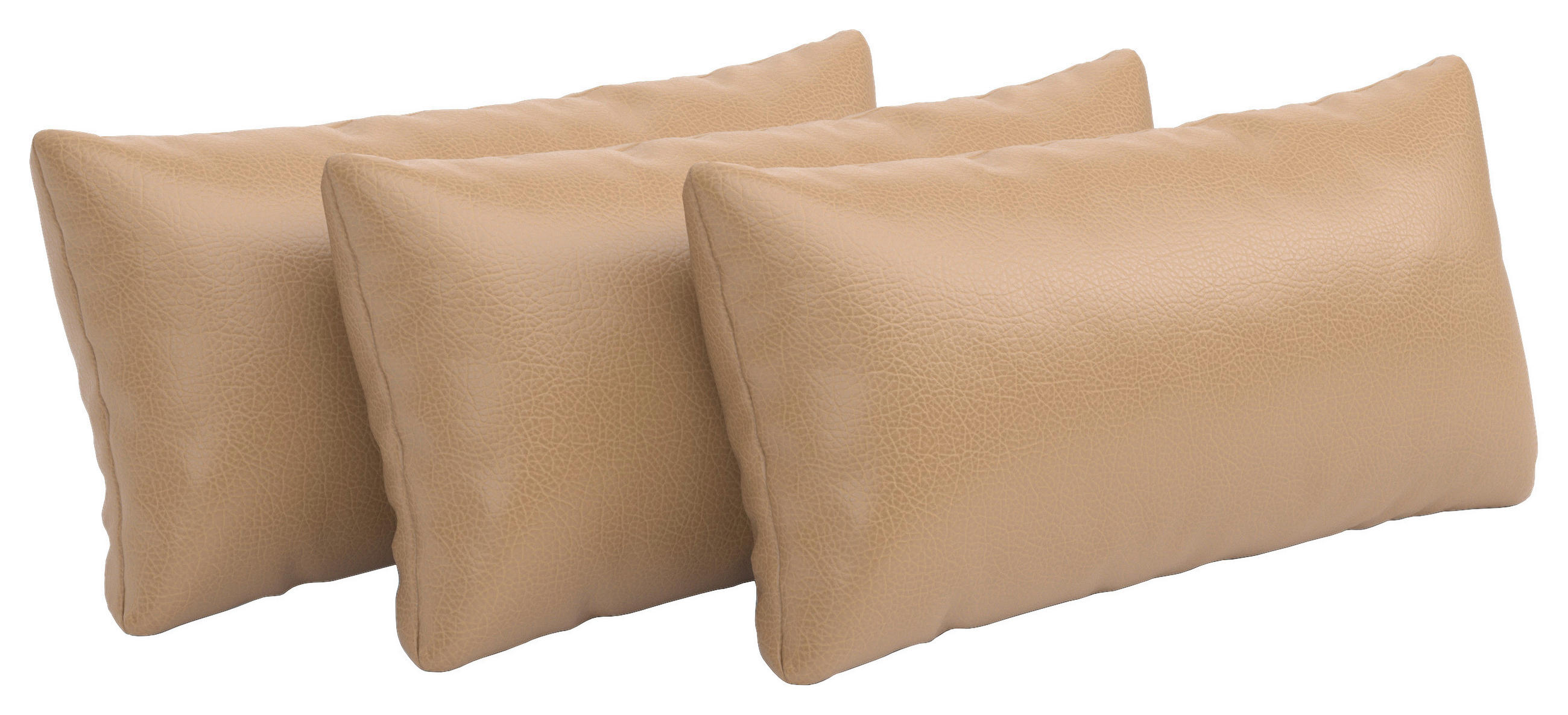 NIERENKISSEN - Cappuccino, Konventionell, Leder (65/25cm) - Sit & More