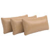 NIERENKISSEN  - Cappuccino, Konventionell, Leder (65/25cm) - Sit & More