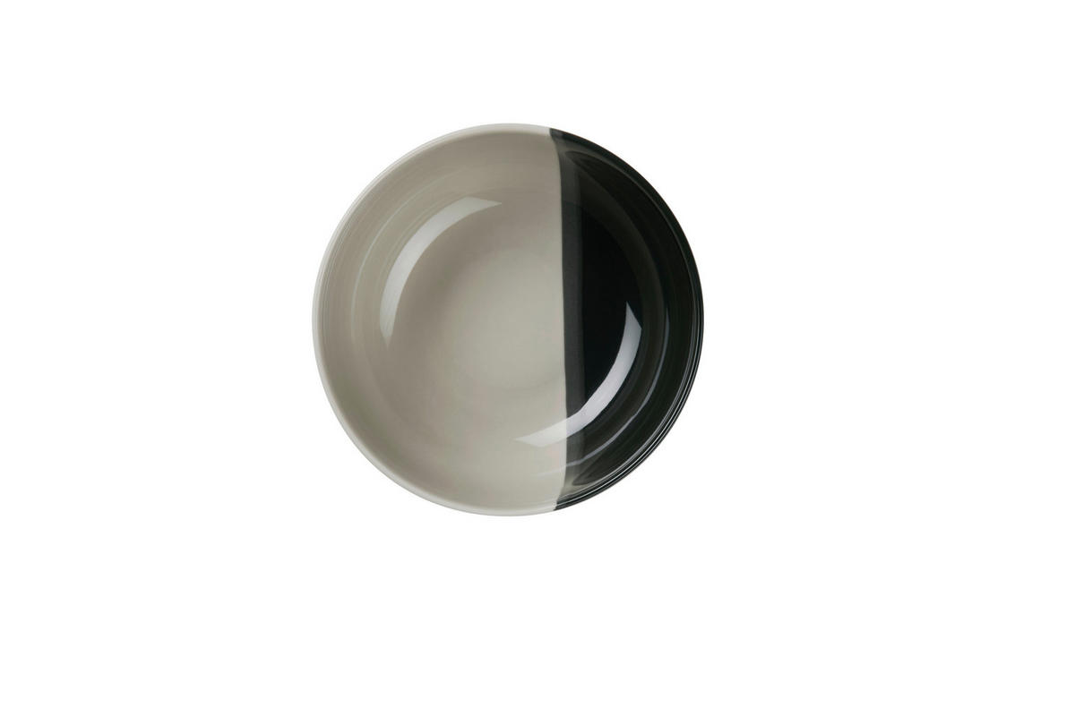 ZDJELA    15,5/7 cm       Joy  - svijetlo siva/crna, Konvencionalno, keramika (15,5/7cm) - ASA