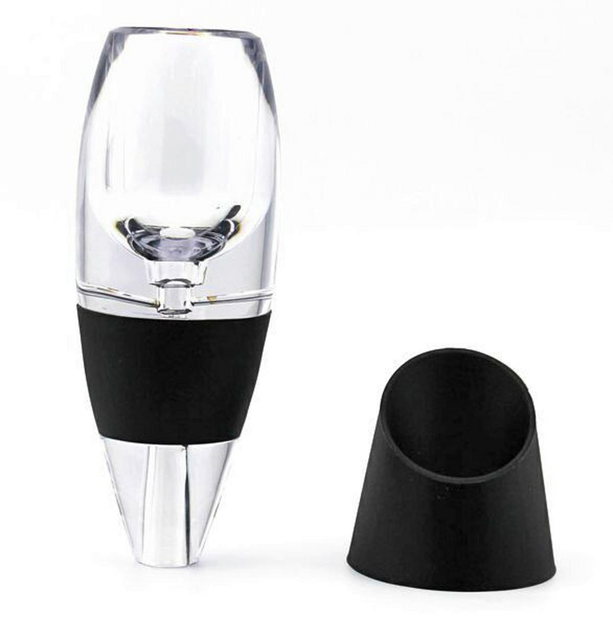 DEKANTER  - Transparent/Schwarz, Basics, Kunststoff (8/8/22cm) - VINART