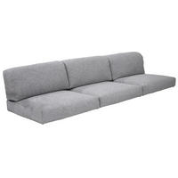 KISSENSATZ Belvedere 75/225 cm  - Grau, Design, Textil (75/225cm) - Zebra 