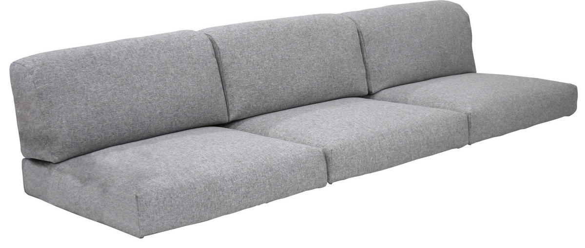 KISSENSATZ Belvedere 75/225 cm  - Grau, Design, Textil (75/225cm) - Zebra 