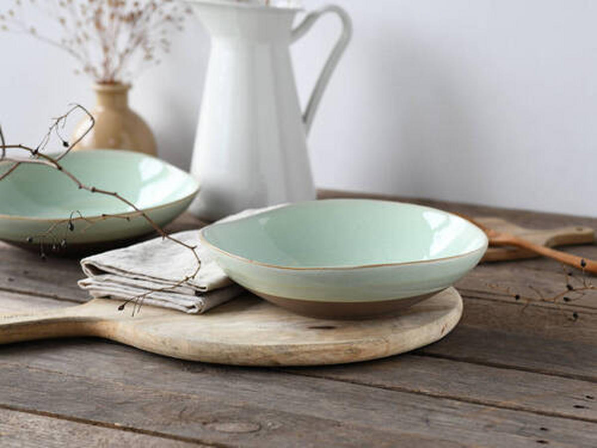 SKÅLSET 2 delar   - salviagrön, Trend, keramik - Creatable