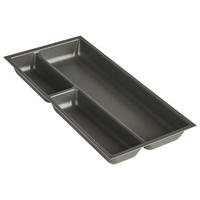 BESTECKEINSATZ - Schieferfarben, Basics, Kunststoff (30/4,9/50cm) - Nobilia