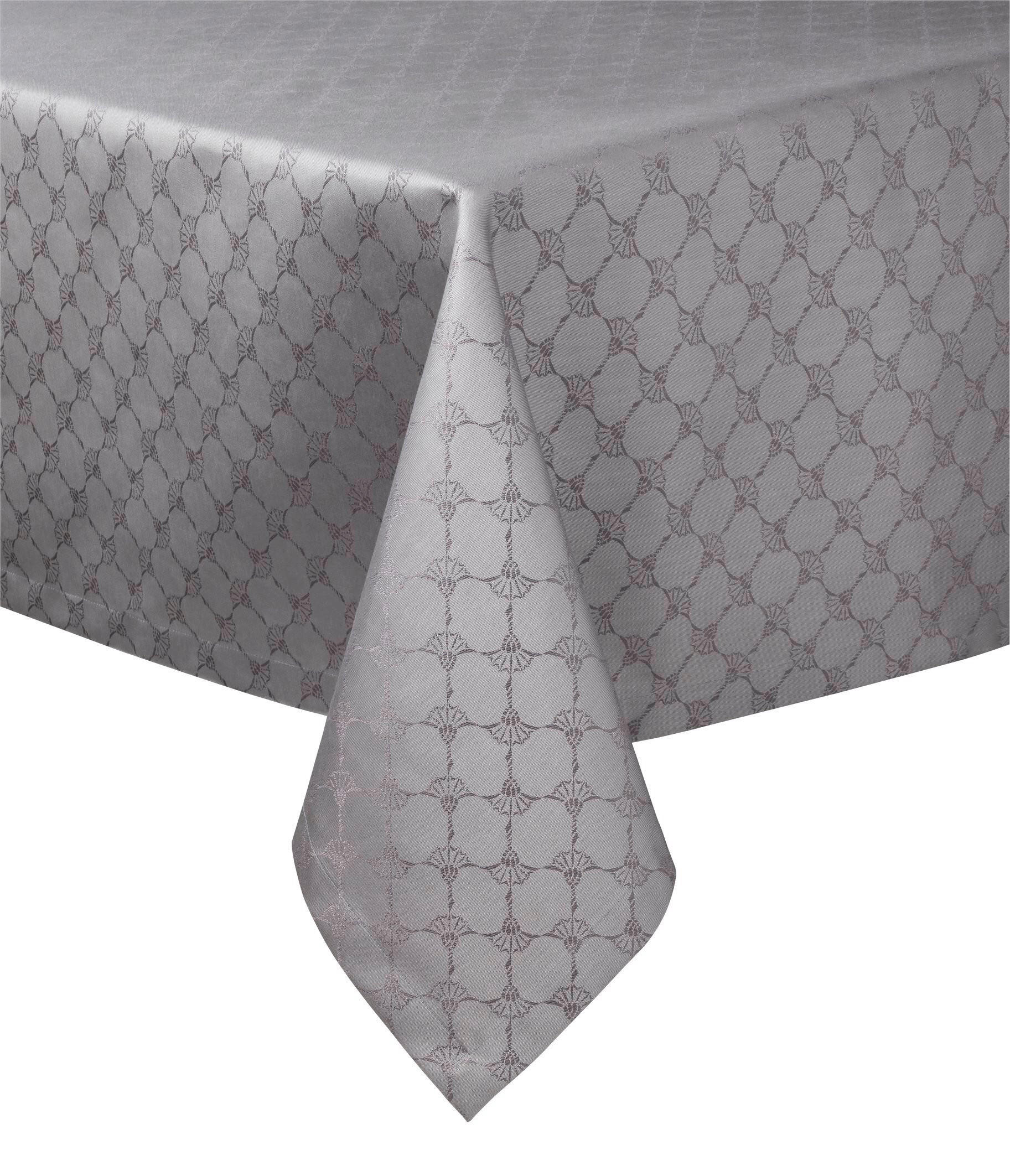 TISCHDECKE Classic Cornflower 140/190 cm  - Platinfarben, Design, Textil (140/190cm) - Joop!