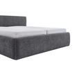POLSTERBETT Grau 160/200 cm  - Grau, Design, Textil (160/200cm) - Xora