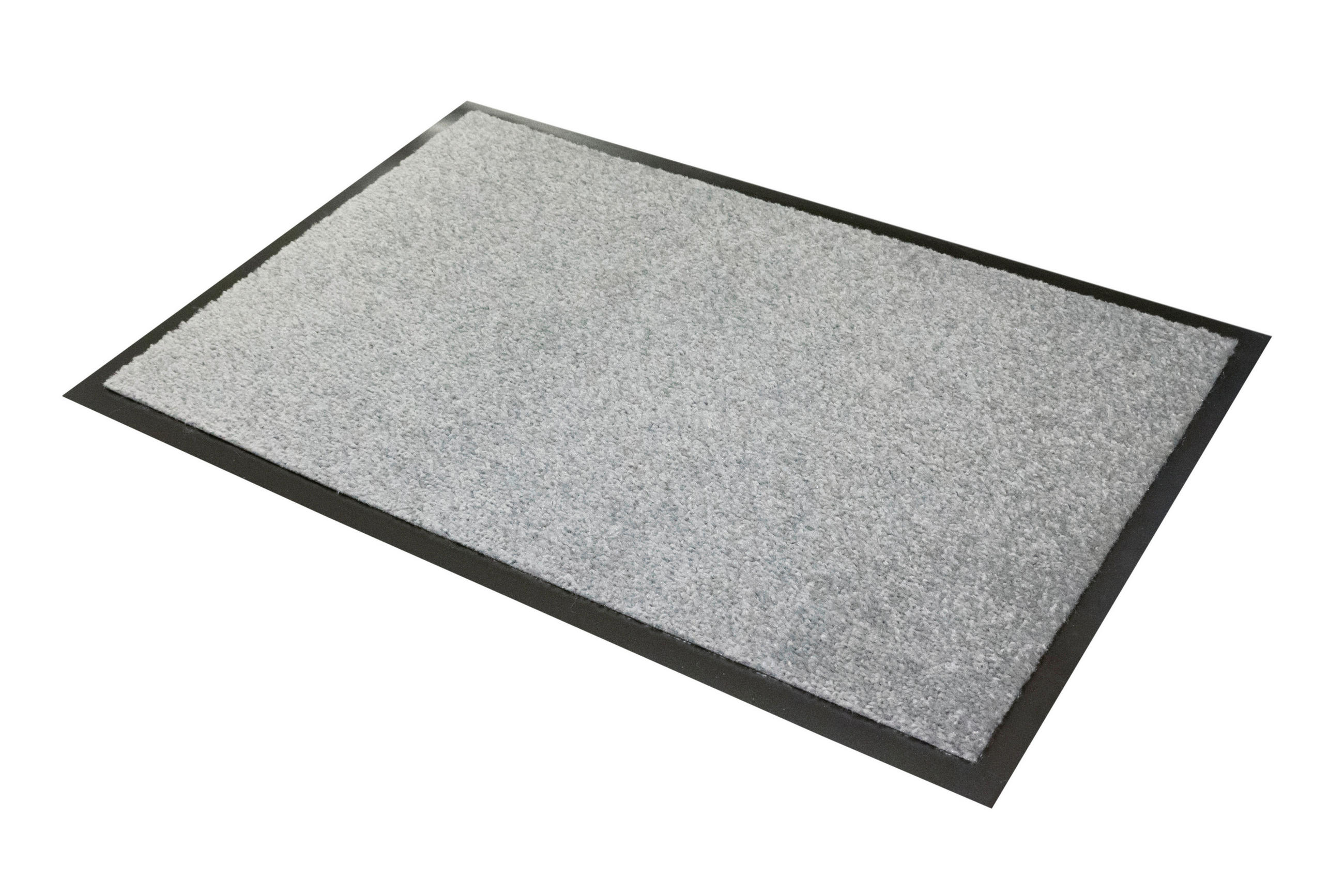 SCHMUTZFANGMATTE - Hellgrau, Basics, Kunststoff/Textil (60/80cm)