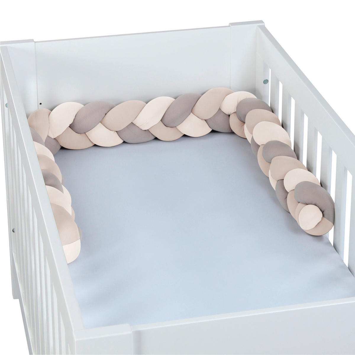 NESTCHENSCHLANGE  200/13/13 cm   - Champagner/Beige, Basics, Textil (200/13/13cm) - Babybay