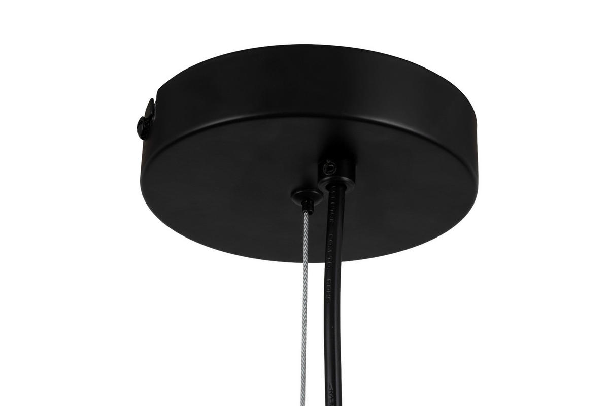 HÄNGELEUCHTE 80/126 cm   - Dunkelgrau/Schwarz, Design, Metall (80/126cm) - Collet's Monde