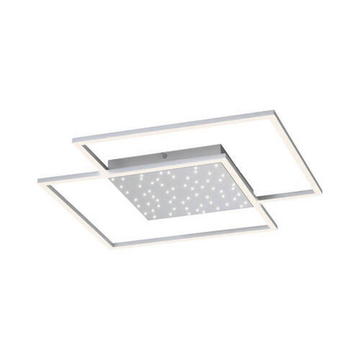 LED-DECKENLEUCHTE 67/67/5 cm   - Grau, Design, Metall (67/67/5cm) - Paul Neuhaus