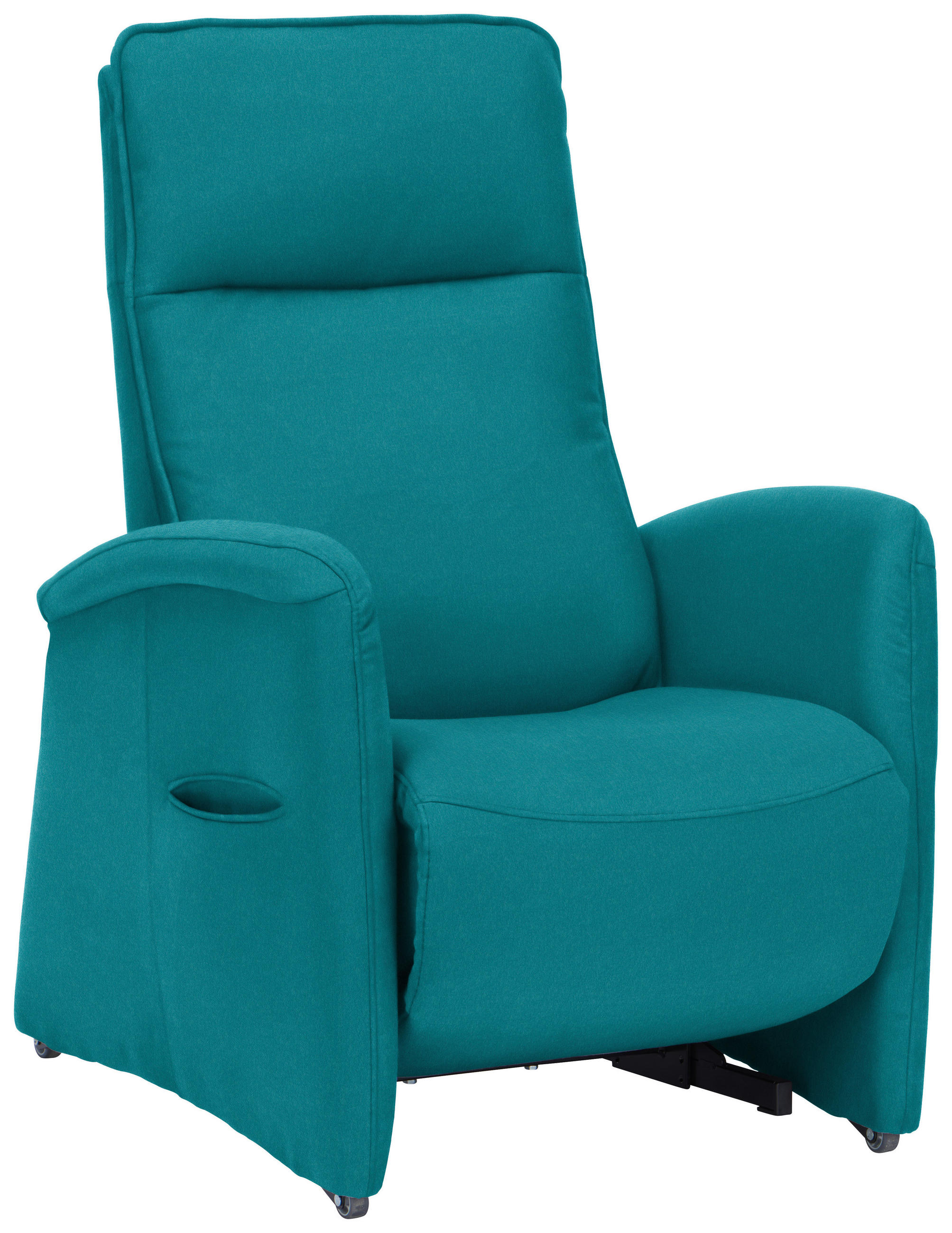 FERNSEHSESSEL in Chenille Petrol  - Petrol, Konventionell, Kunststoff/Textil (79-83/108/87cm) - Valdera