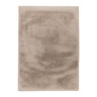 HOCHFLORTEPPICH 160/230 cm  - Taupe, Basics, Textil (160/230cm)