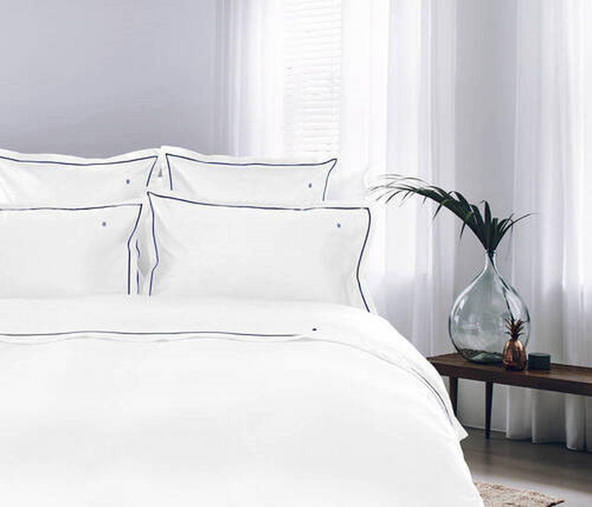 POSTELJINA TH PLAIN SATIN  ARTHUR  - bijela, Lifestyle, tekstil (140/200cm) - Tommy Hilfiger