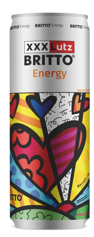 ENERGYDRINK - Silberfarben/Multicolor, Design, Metall (0,25l) - BRITTO