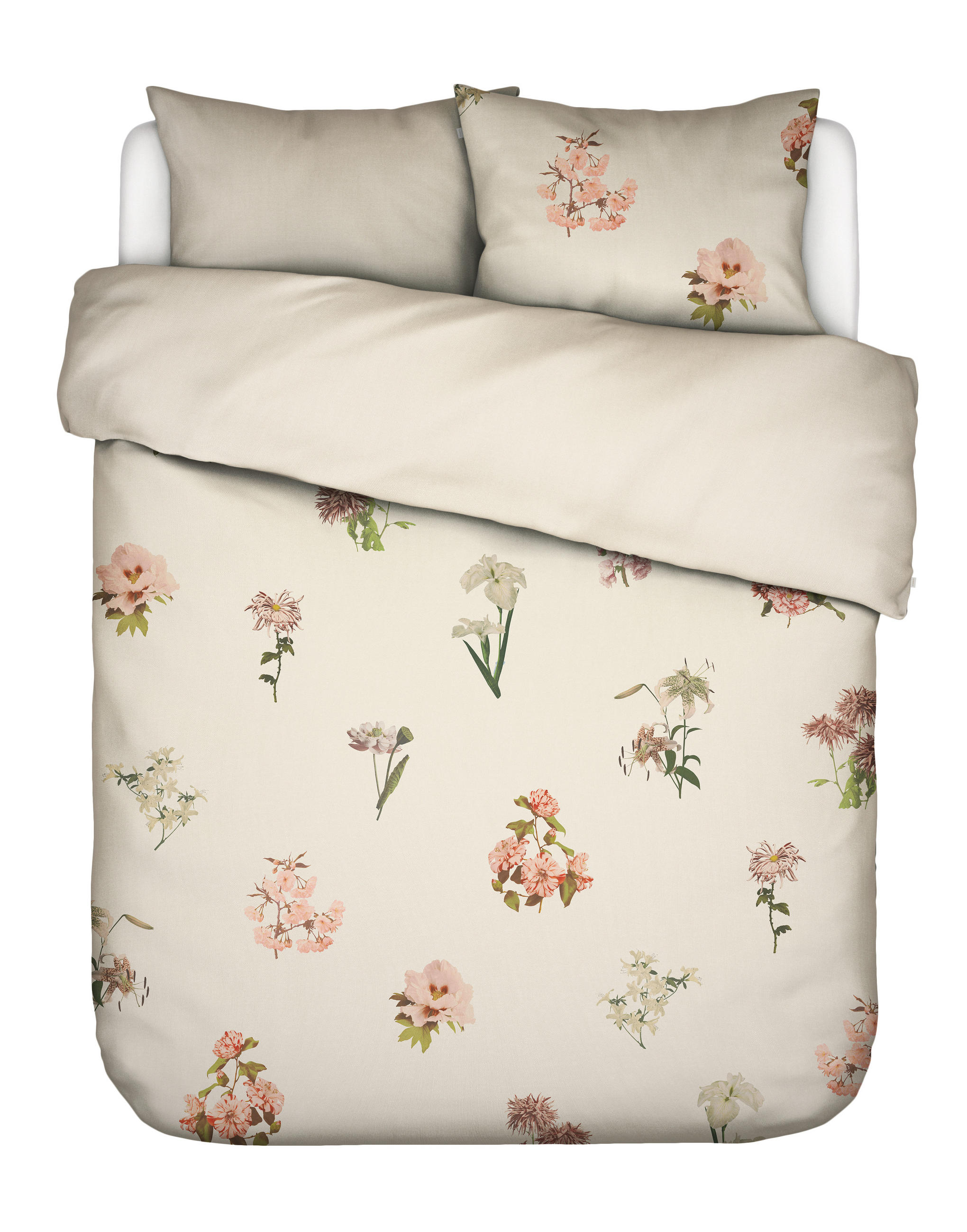 Essenza POSTEĽNÁ BIELIZEŇ, satén, zelená, 140/200 cm