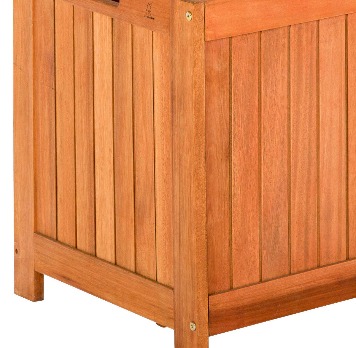 KISSENBOX 125/50/51 cm  - Naturfarben, KONVENTIONELL, Holz (125/50/51cm) - Gardenson