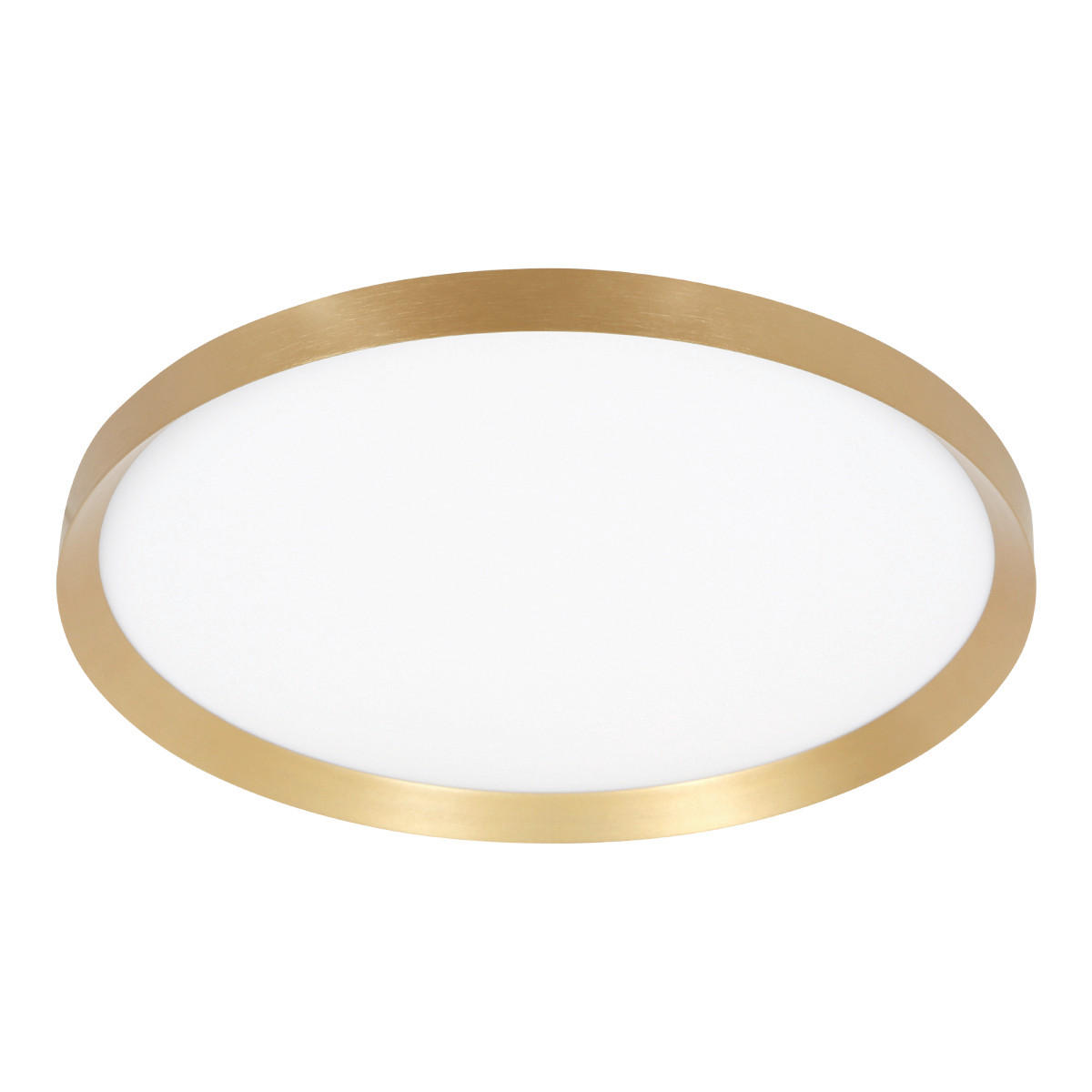 DECKENLEUCHTE Fladdy 50/7 cm   - Goldfarben, Basics, Kunststoff/Metall (50/7cm)