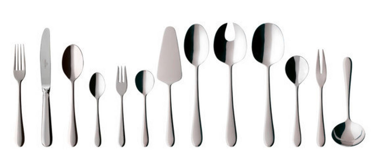 SADA PŘÍBORŮ, nerezová ocel, 68dílné - Basics, kov (44/29/9cm) - Villeroy & Boch