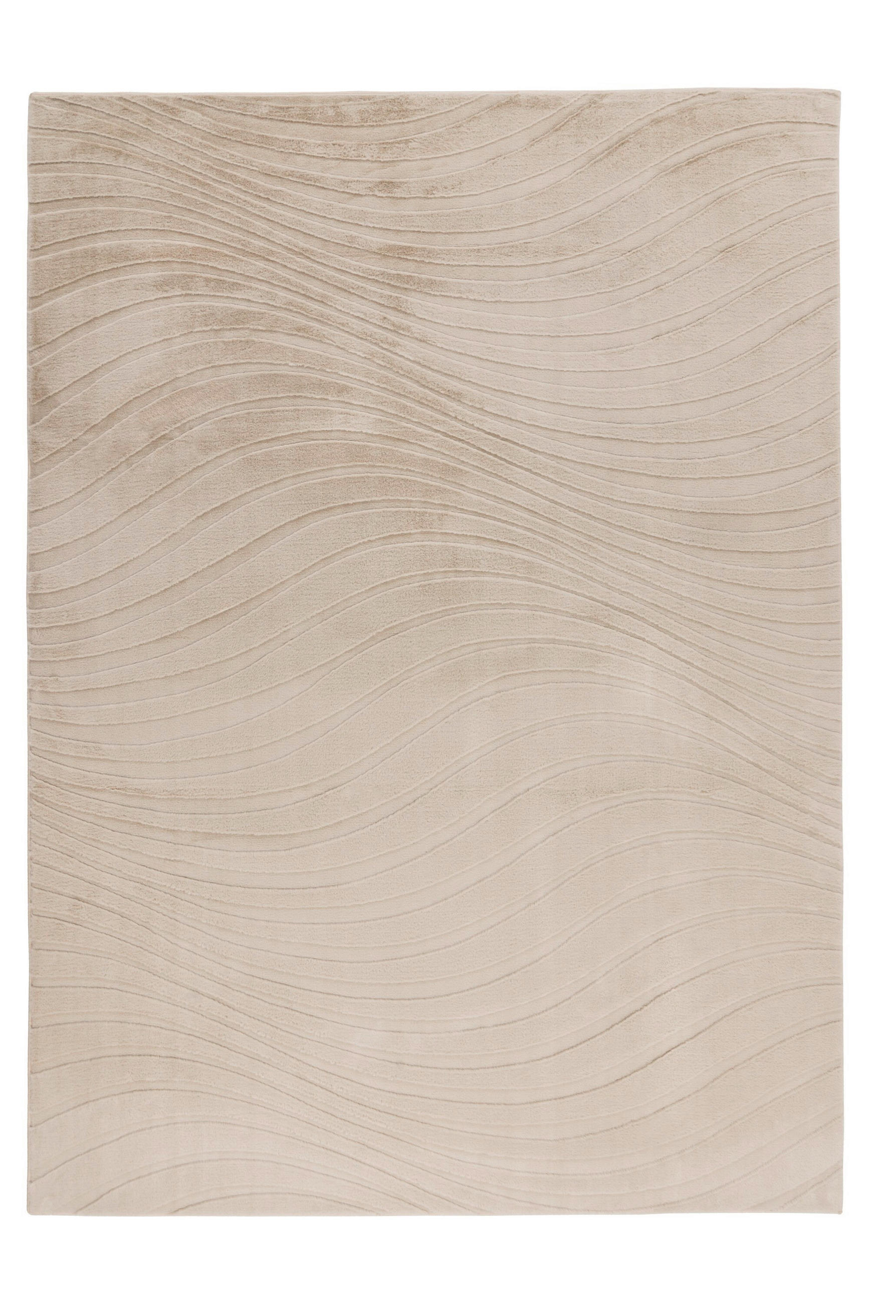 FLACHWEBETEPPICH 80/150 cm Beige rechteckig  - Beige, Basics, Textil (80/150cm) - Kayoom