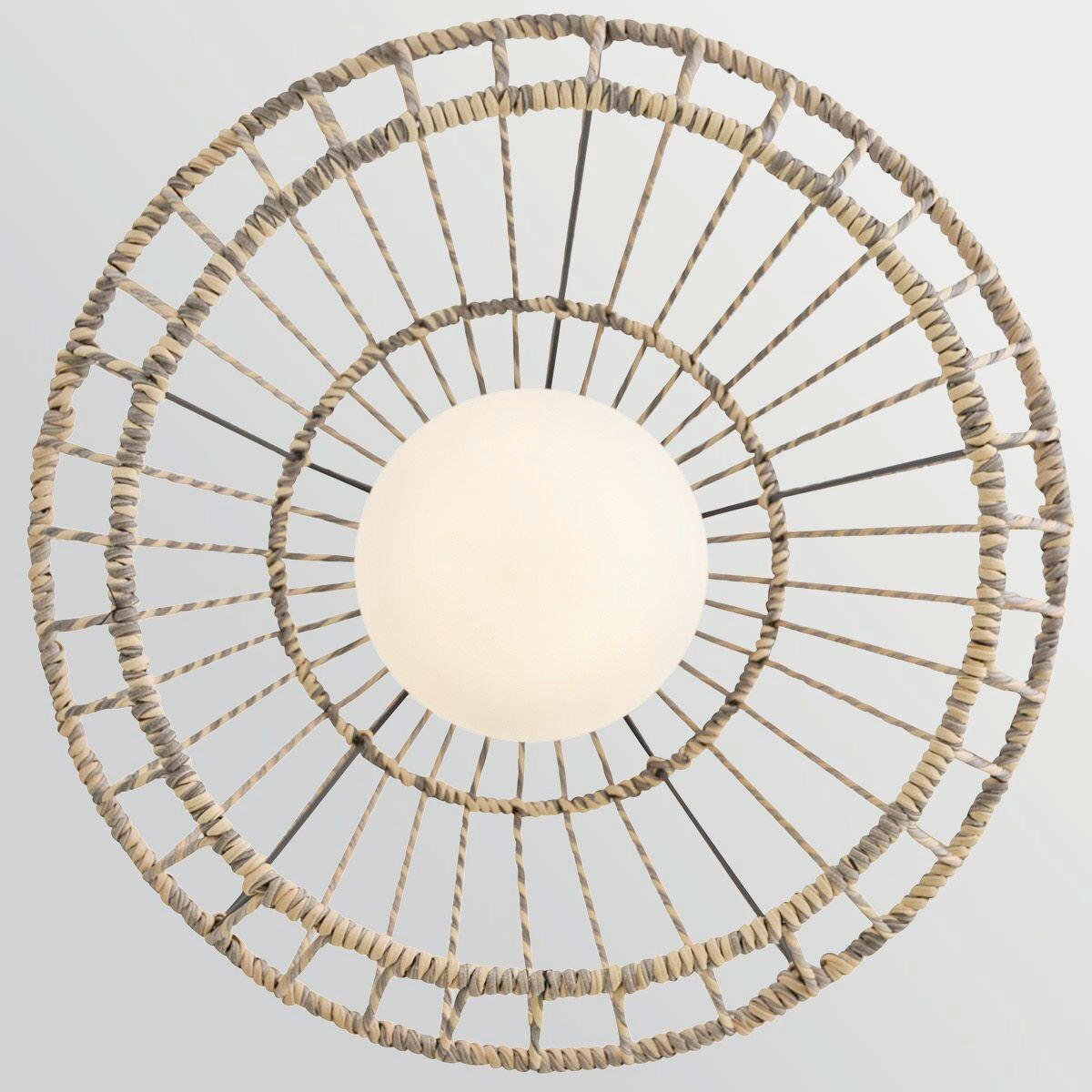 HÄNGELEUCHTE Hinkley 57,5/61 cm  - Schwarz, Design, Holz/Metall (57,5/61cm) - Elstead Lighting