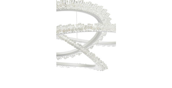 LED-HÄNGELEUCHTE 55/120 cm  - Weiß, Basics, Kunststoff/Metall (55/120cm) - Novel