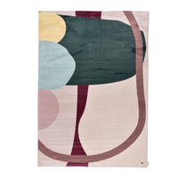 WEBTEPPICH 160/230 cm SHAPES - FOUR Grün, Multicolor  - Multicolor/Grün, Design, Textil (160/230cm) - Tom Tailor
