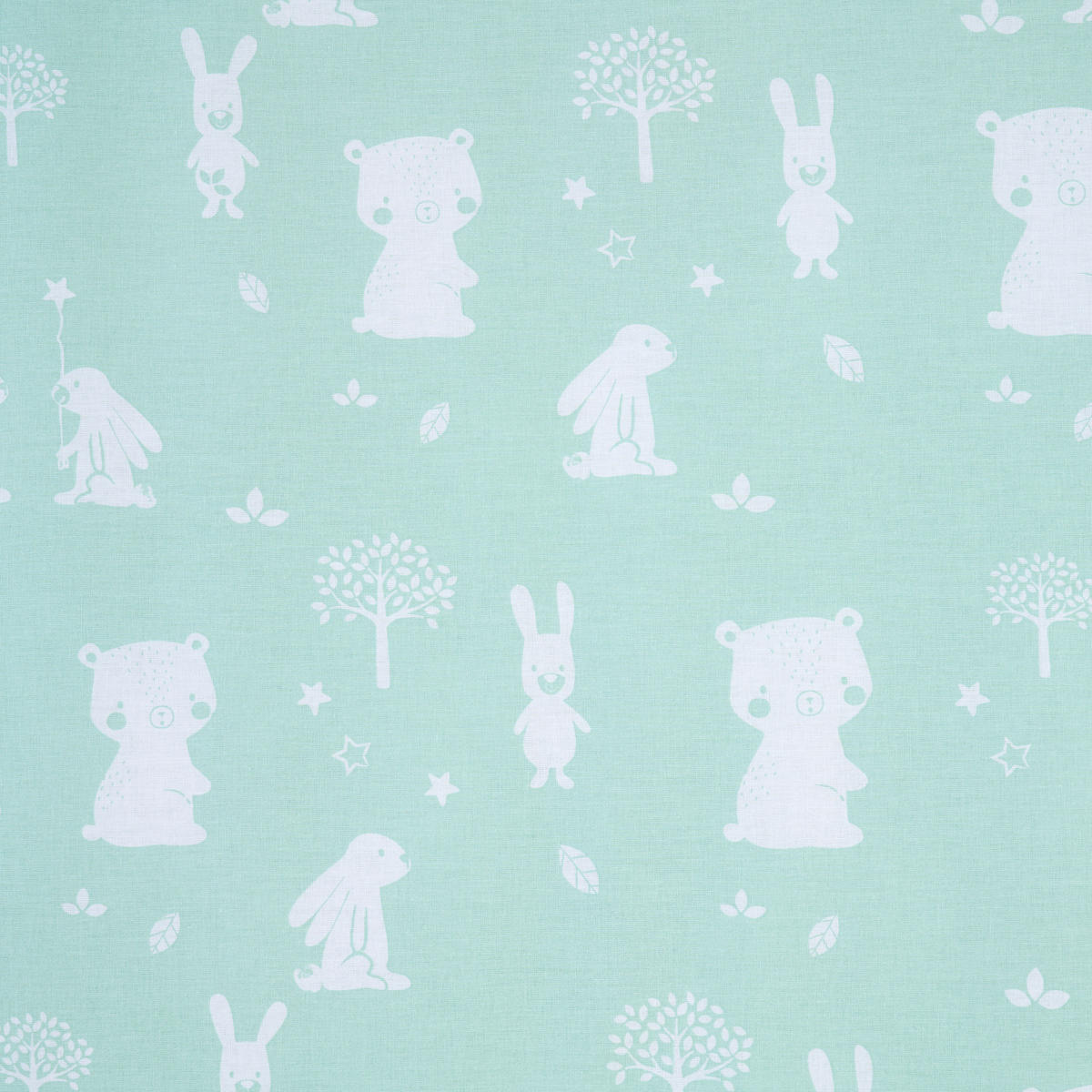 NESTCHENSCHLANGE Picture Garden  - Weiss/Mintgrün, Basics, Textil (14/180cm) - Avelia