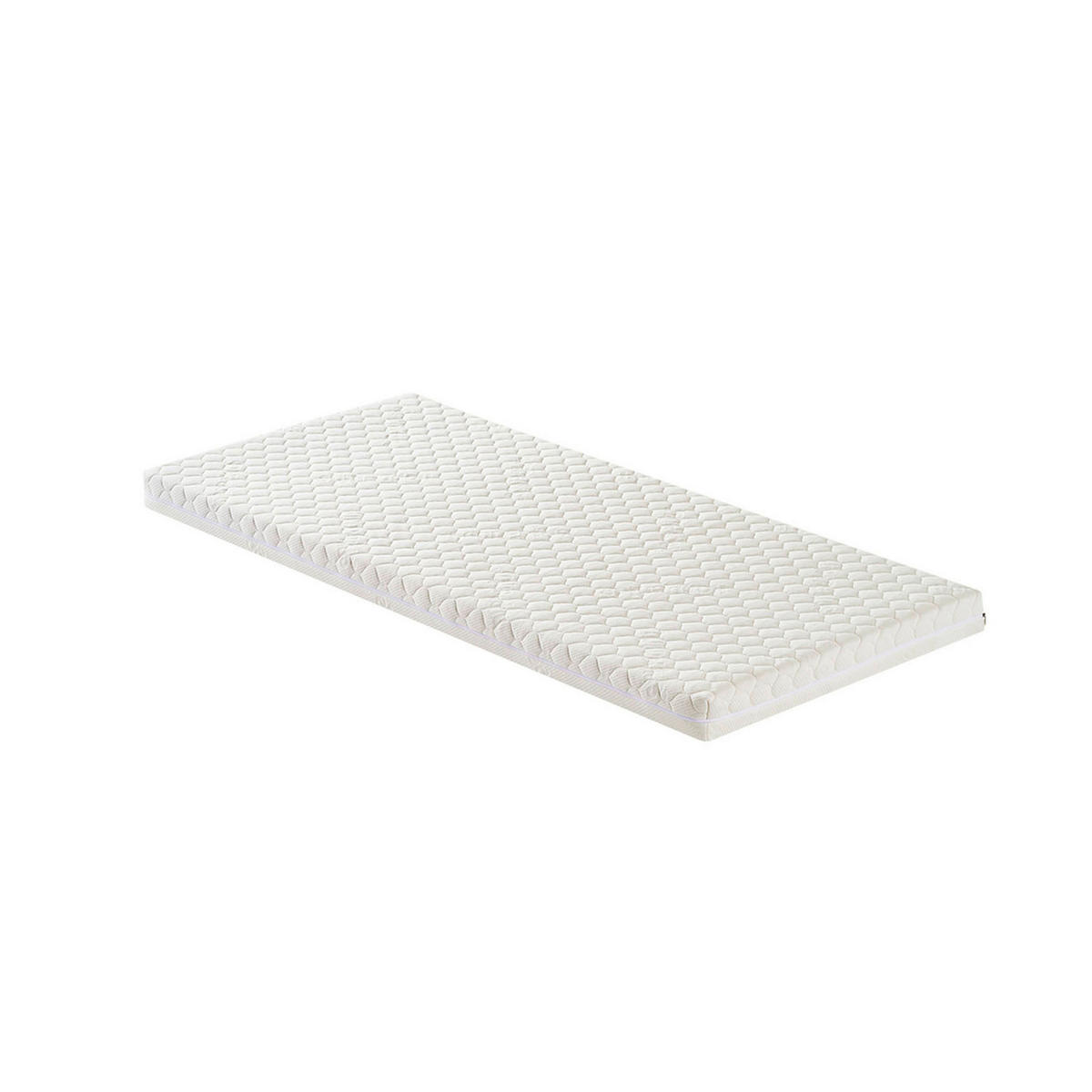 BABYMATRATZE Komfortschaumkern 80/40/7 cm  - Weiß, Basics, Textil (80/40/7cm) - Hoppekids