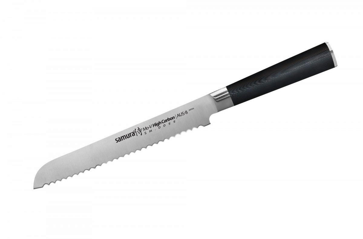 NOŽ ZA HLEB   37/3,6/2,8 cm  - crna, Osnovno, metal/pločasti materijal (37/3,6/2,8cm) - Samura