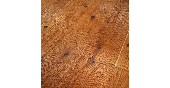 Parkett PARKETTBODEN Eiche per m² - Eichefarben, LIFESTYLE, Holz (220/18,5/1,3cm) - Ambiente