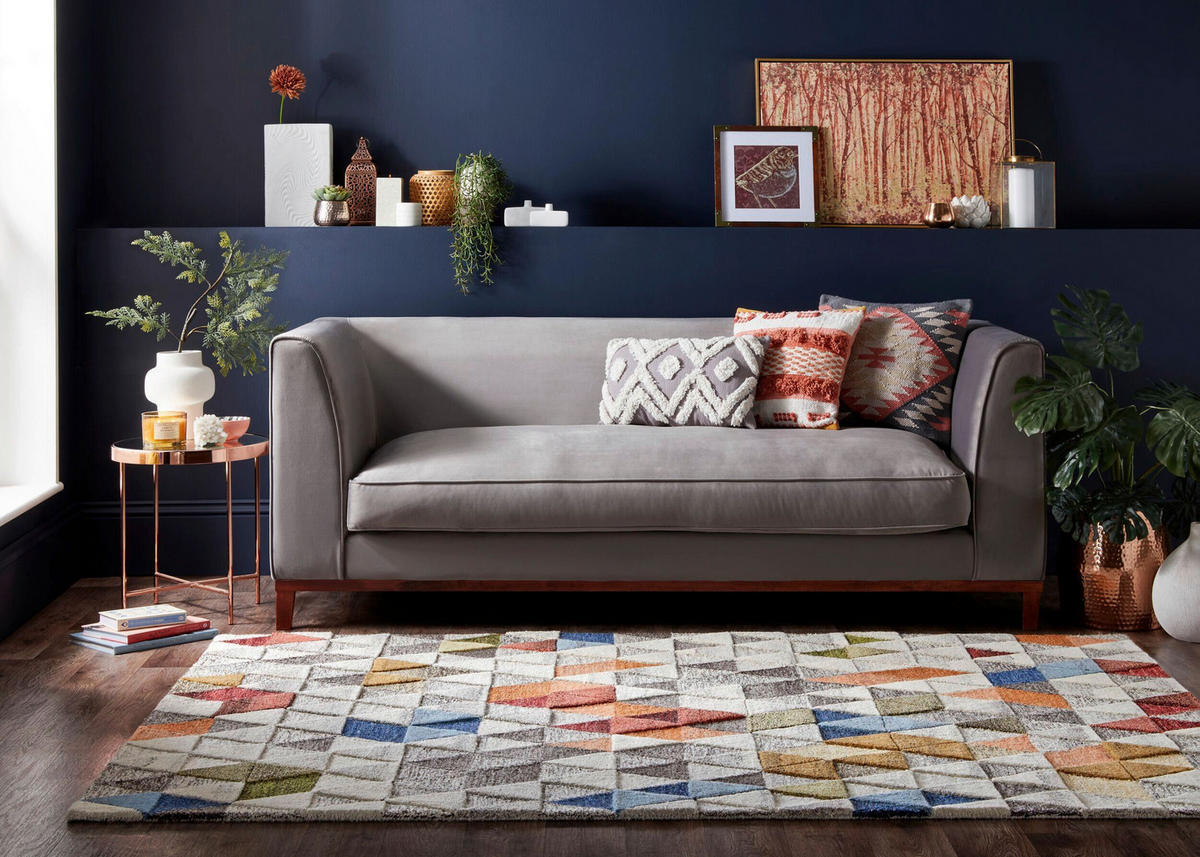 WOLLTEPPICH 230/160 cm Multicolor, Naturfarben  - Multicolor/Naturfarben, Basics, Textil (230/160cm) - Xora