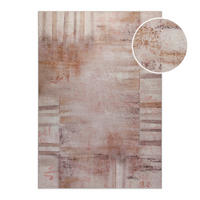 FLACHWEBETEPPICH  Wohnzimmer 200/300 cm Esprit Altrosa, Terracotta rechteckig  - Terracotta/Altrosa, Basics, Textil (200/300cm) - Esprit