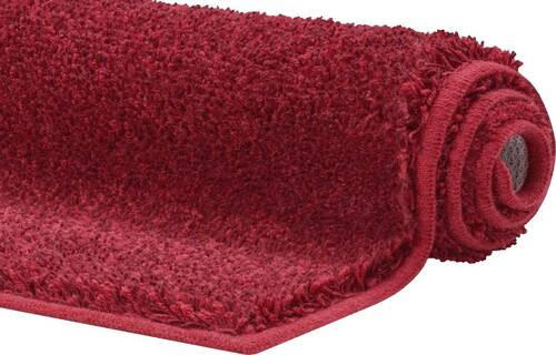 BADTEPPICH Rot 60/90 cm  - Rot, Basics, Kunststoff/Textil (60/90cm) - Grund