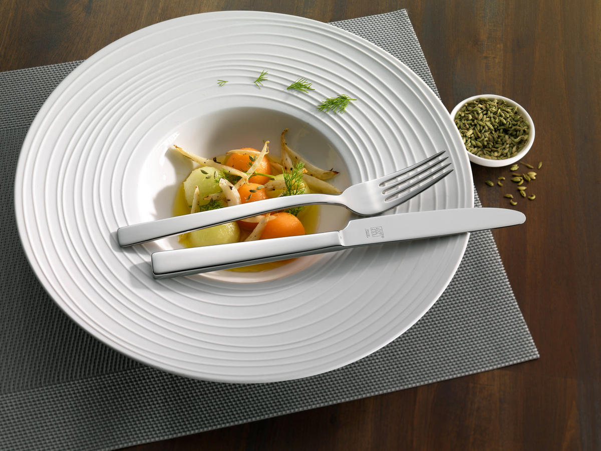 BESTECKSET 68-teilig Edelstahl  - Edelstahlfarben, KONVENTIONELL, Metall - Zwilling