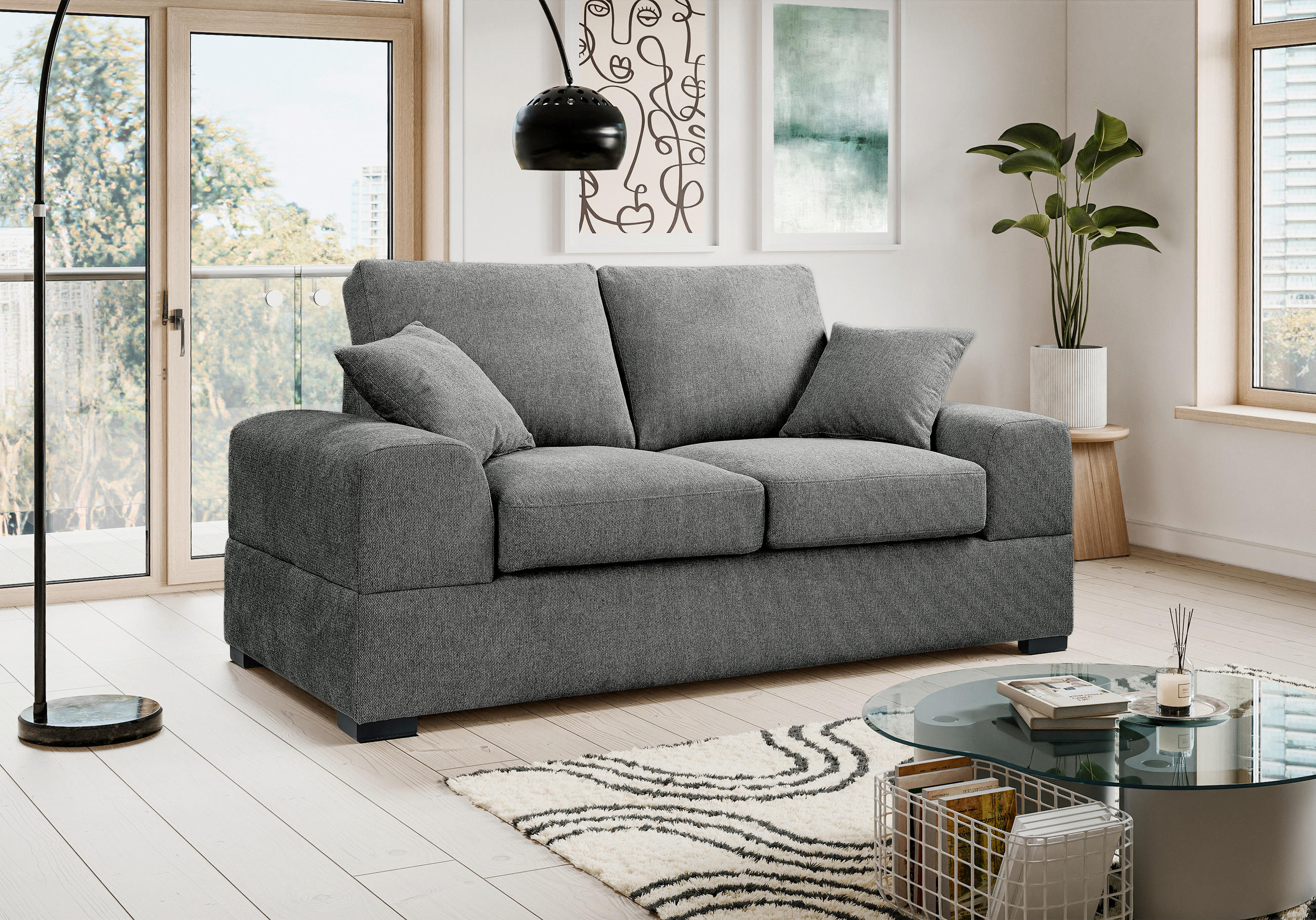2-SITZER-SOFA  - Basics (182/93cm) - MID.YOU