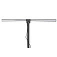 LED-KLEMMLEUCHTE 80/35/71,5 cm   - Schwarz, Basics, Kunststoff/Metall (80/35/71,5cm) - Novel