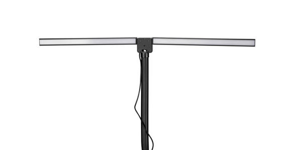 LED-KLEMMLEUCHTE 80/35/71,5 cm   - Schwarz, Basics, Kunststoff/Metall (80/35/71,5cm) - Novel